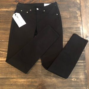 NWT Rag & Bone Black Legging Jeans